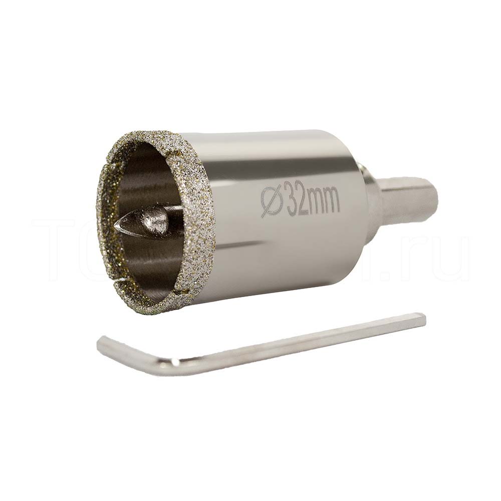 Diamond Core Drill Bit (uten midtbor) - Standard 50mm