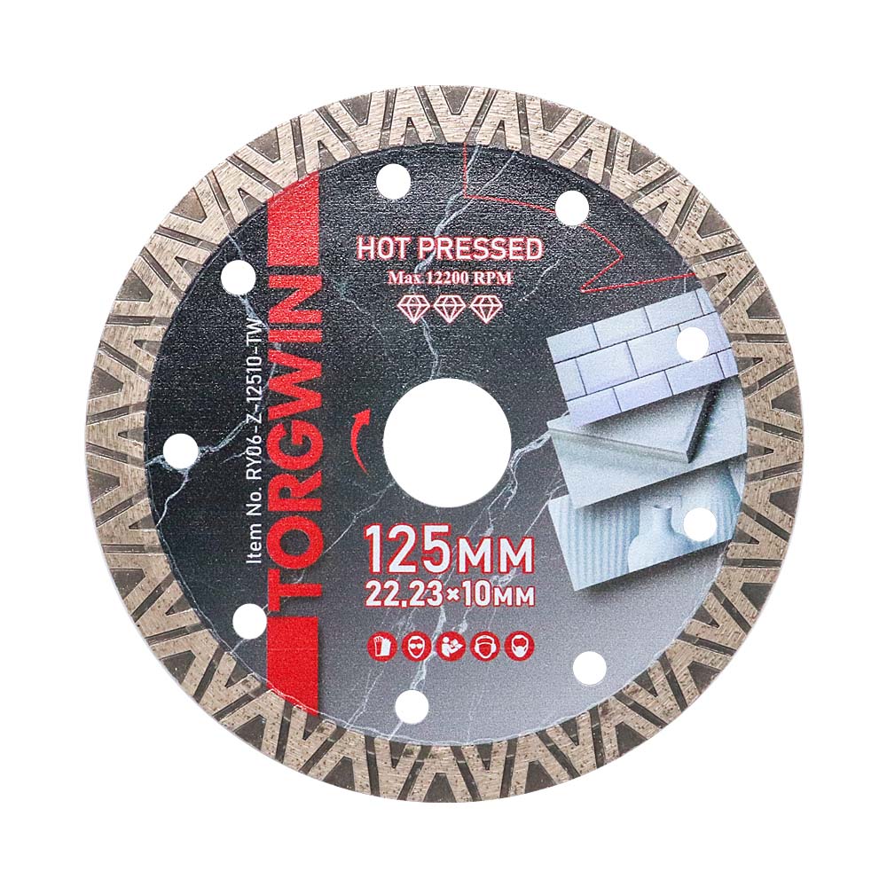 Varmpresset V-formet diamantsagblad Pro