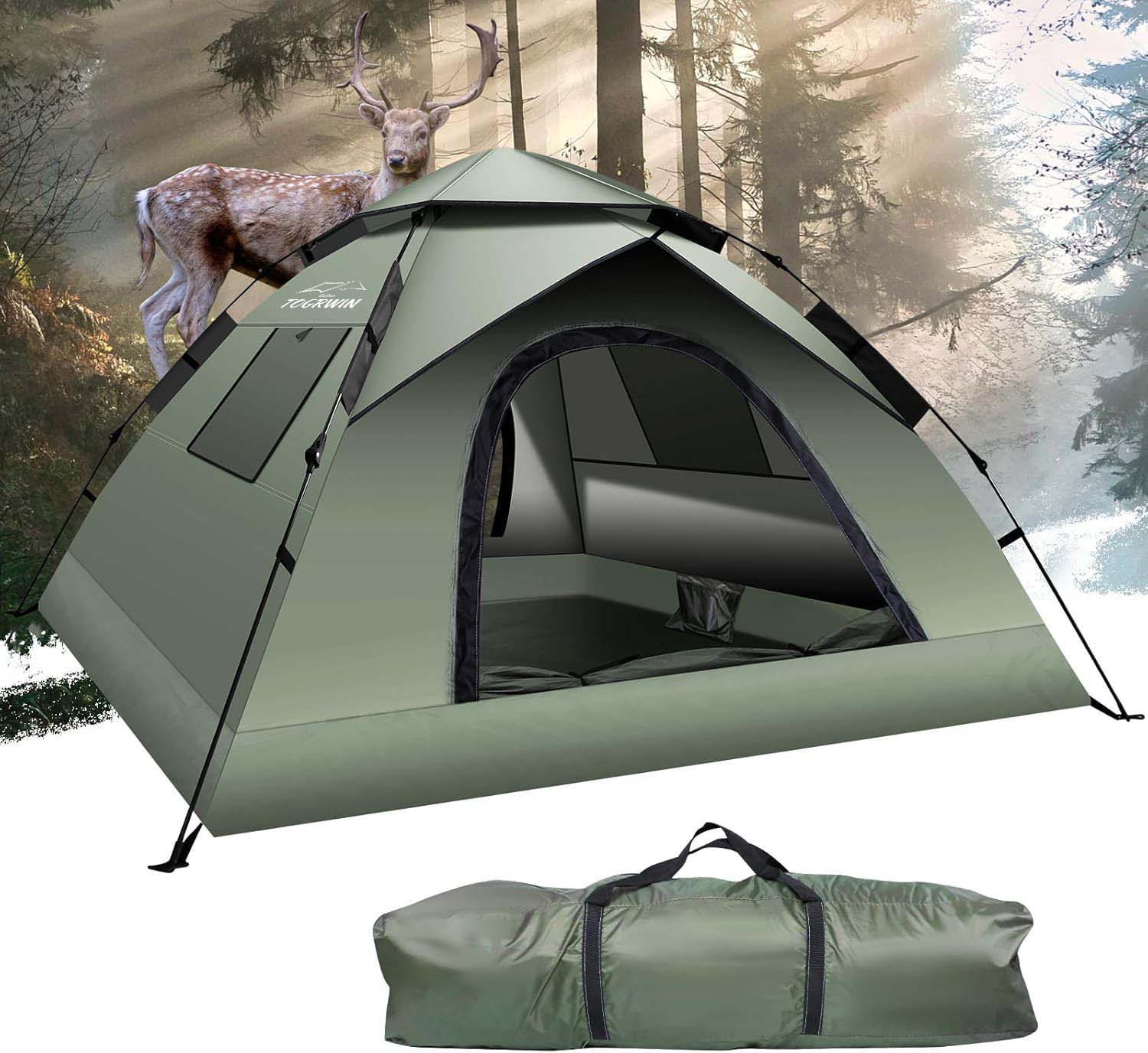 Torgwin øyeblikkelig pop -up -telt for camping